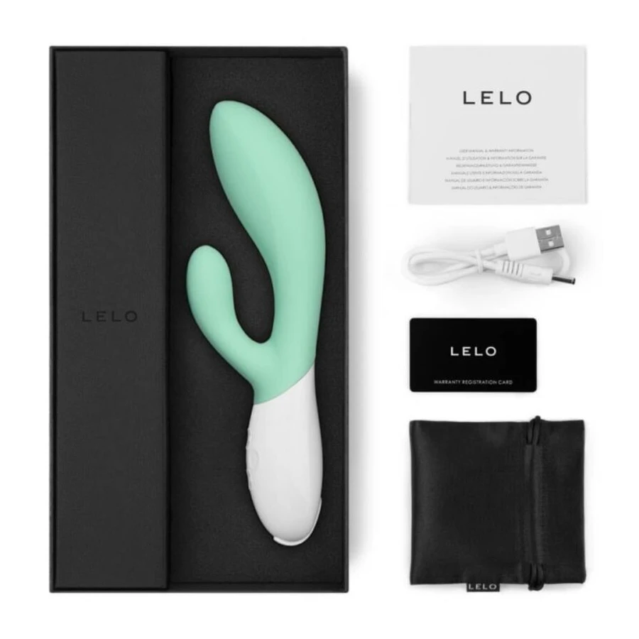 LELO - INA 3 GREEN RABBIT VIBRATOR LUXUS-ALGEN
